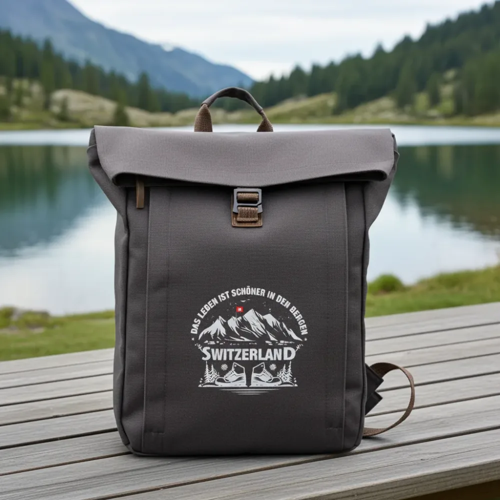 HALFAR® Marken-Rolltop-Rucksack