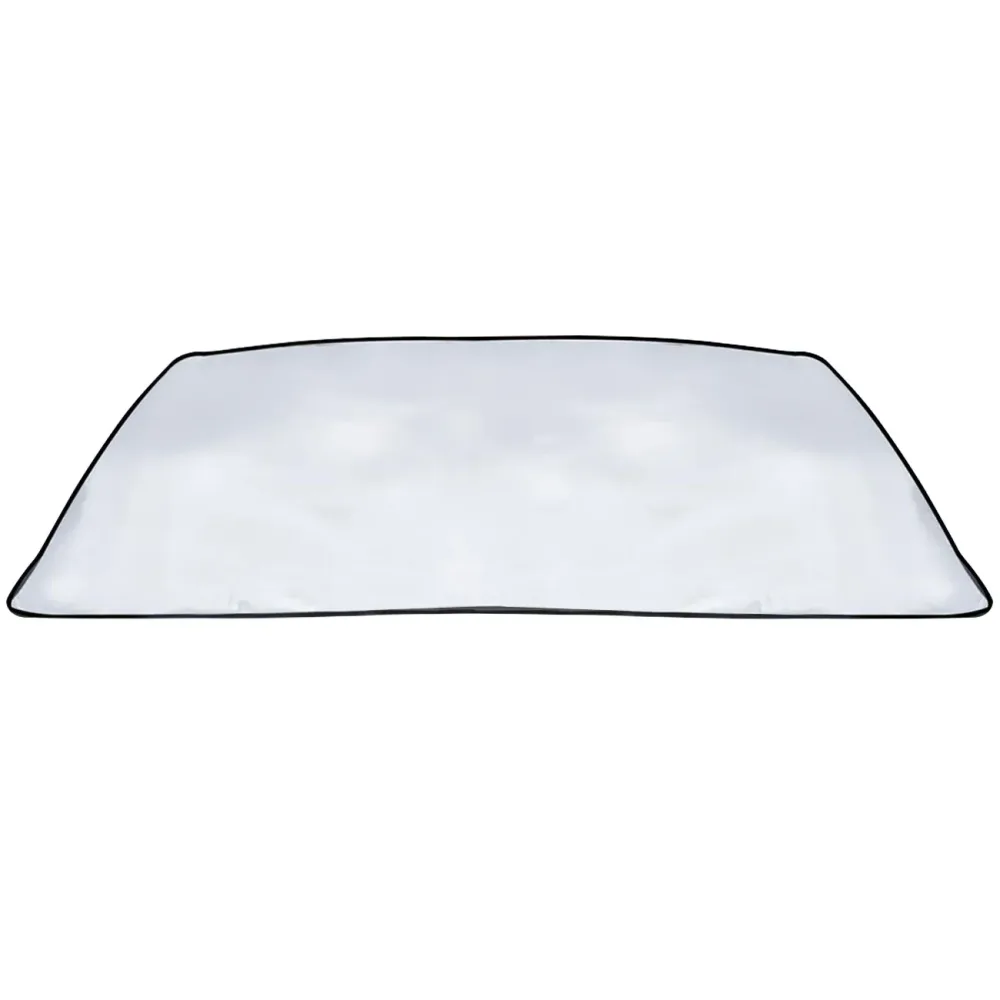 Auto Sonnenschutz mit Magnetfunktion, Anti-Eis-Scheibenabdeckung, weiss, 160 x 95 cm