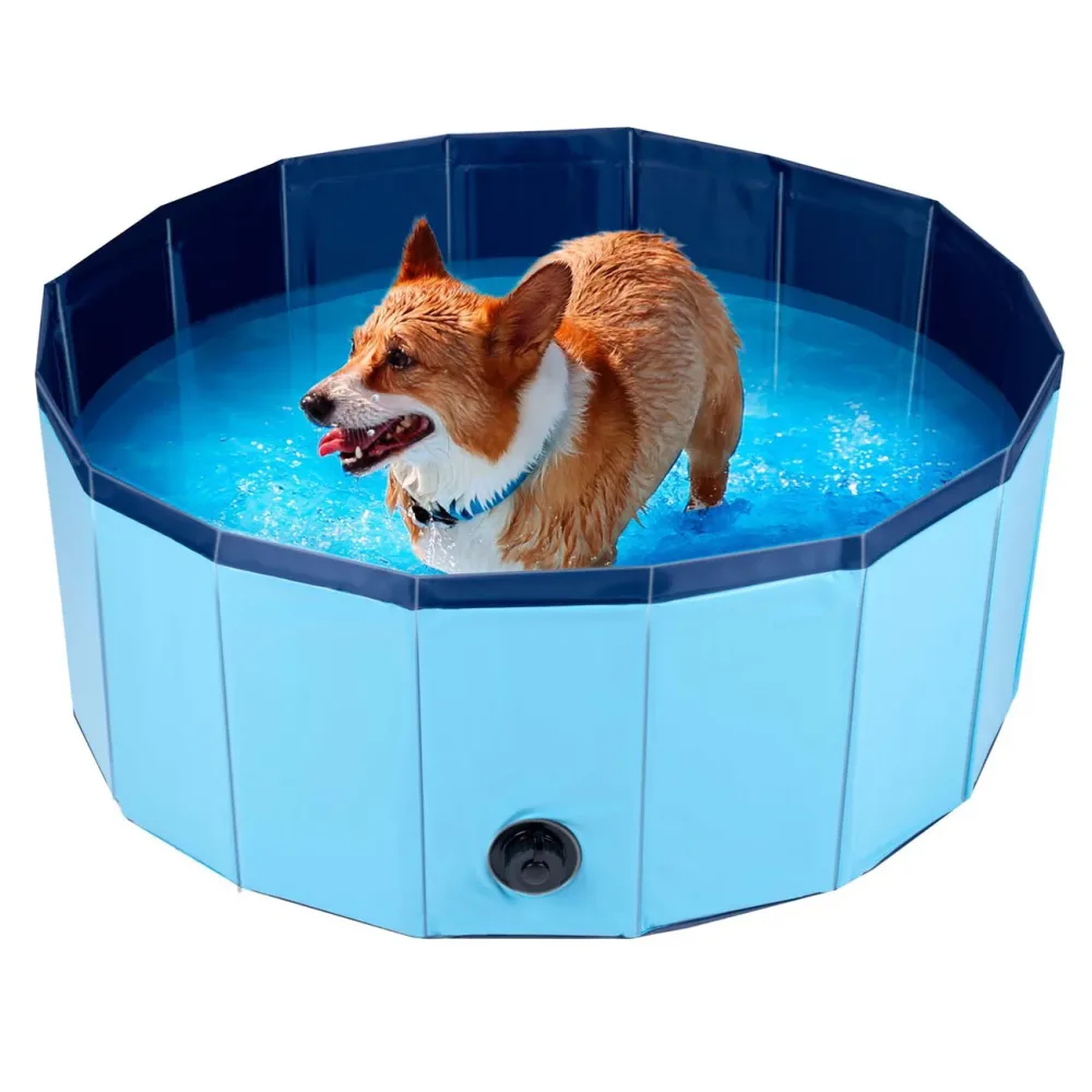 Hundeschwimmbecken, Grösse S, Hundepool, Anti-Rutsch, kratzfest, Ø 80 cm x H 30 cm