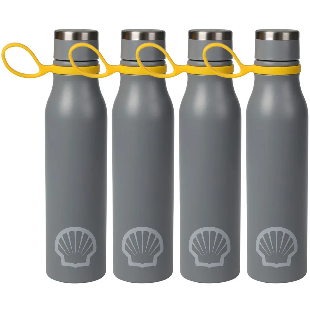 4er-Set Isolierflasche aus Edelstahl, 500 ml