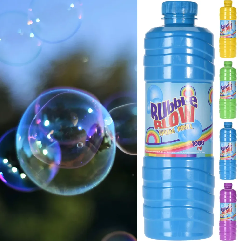 Seifenblasenflüssigkeit zum Nachfüllen, 1 Liter
