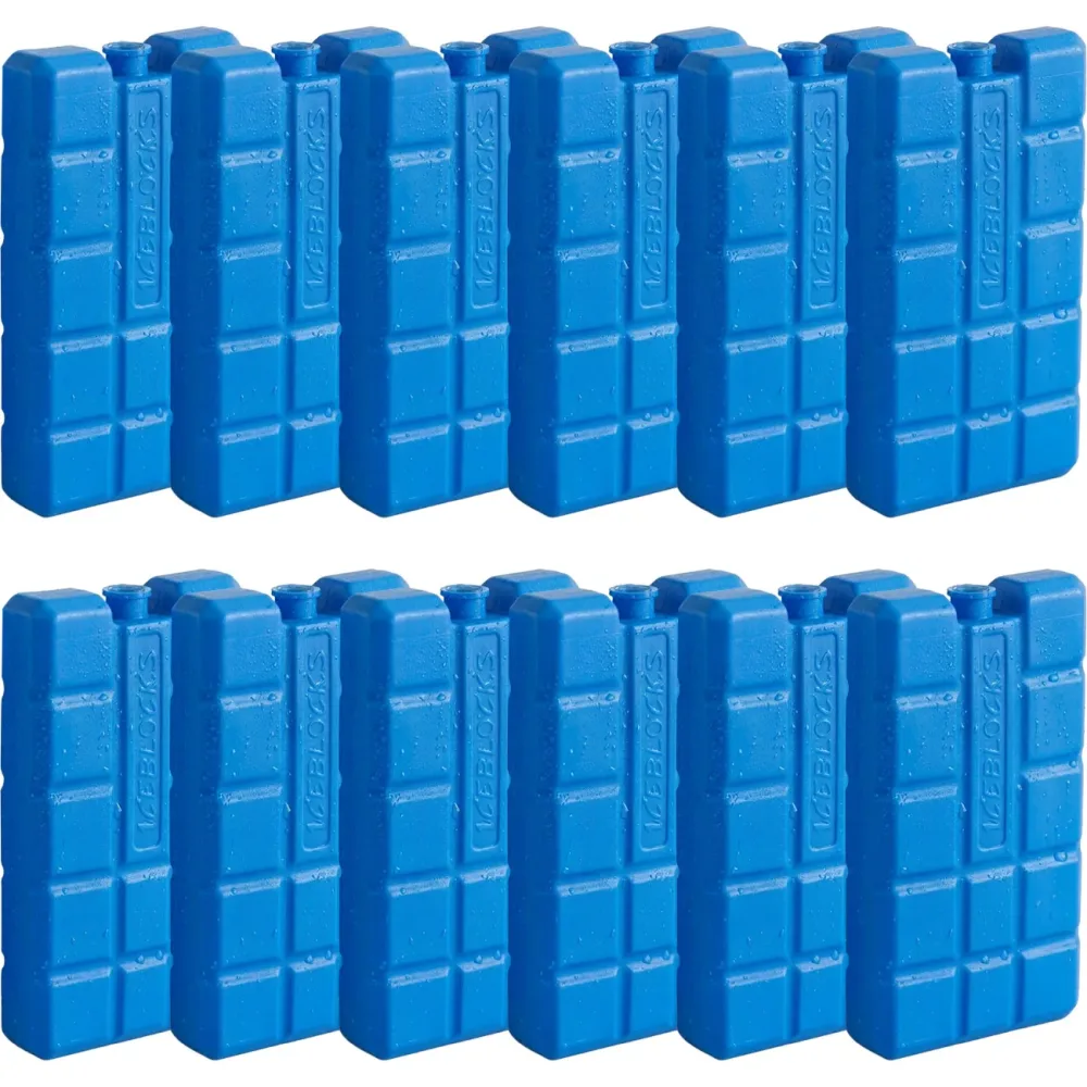 Kühlelemente im 12er-Set, Kühlakkus, je 200 g