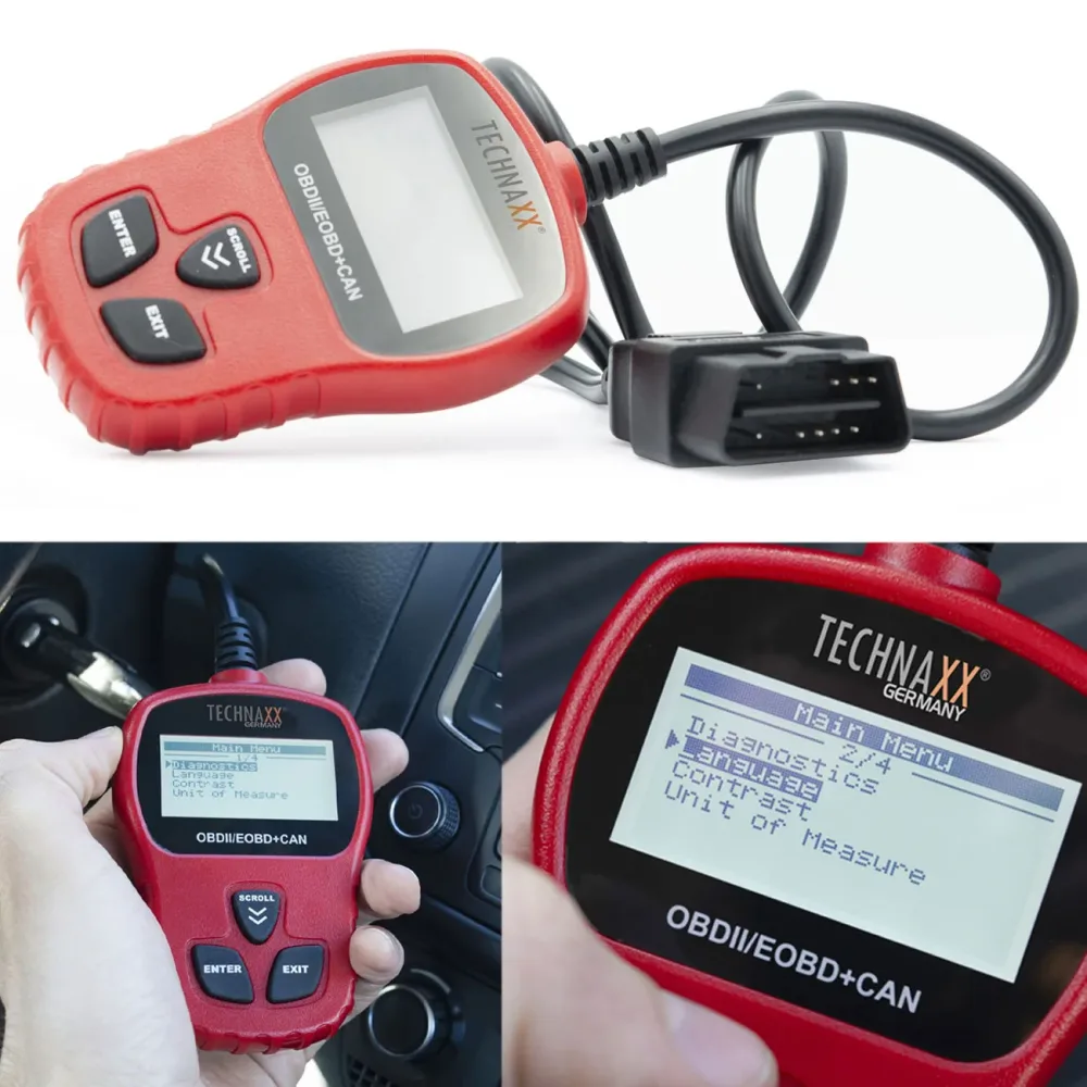Technaxx TX-184 OBD II Diagnosetool 4983 uneingeschränkt