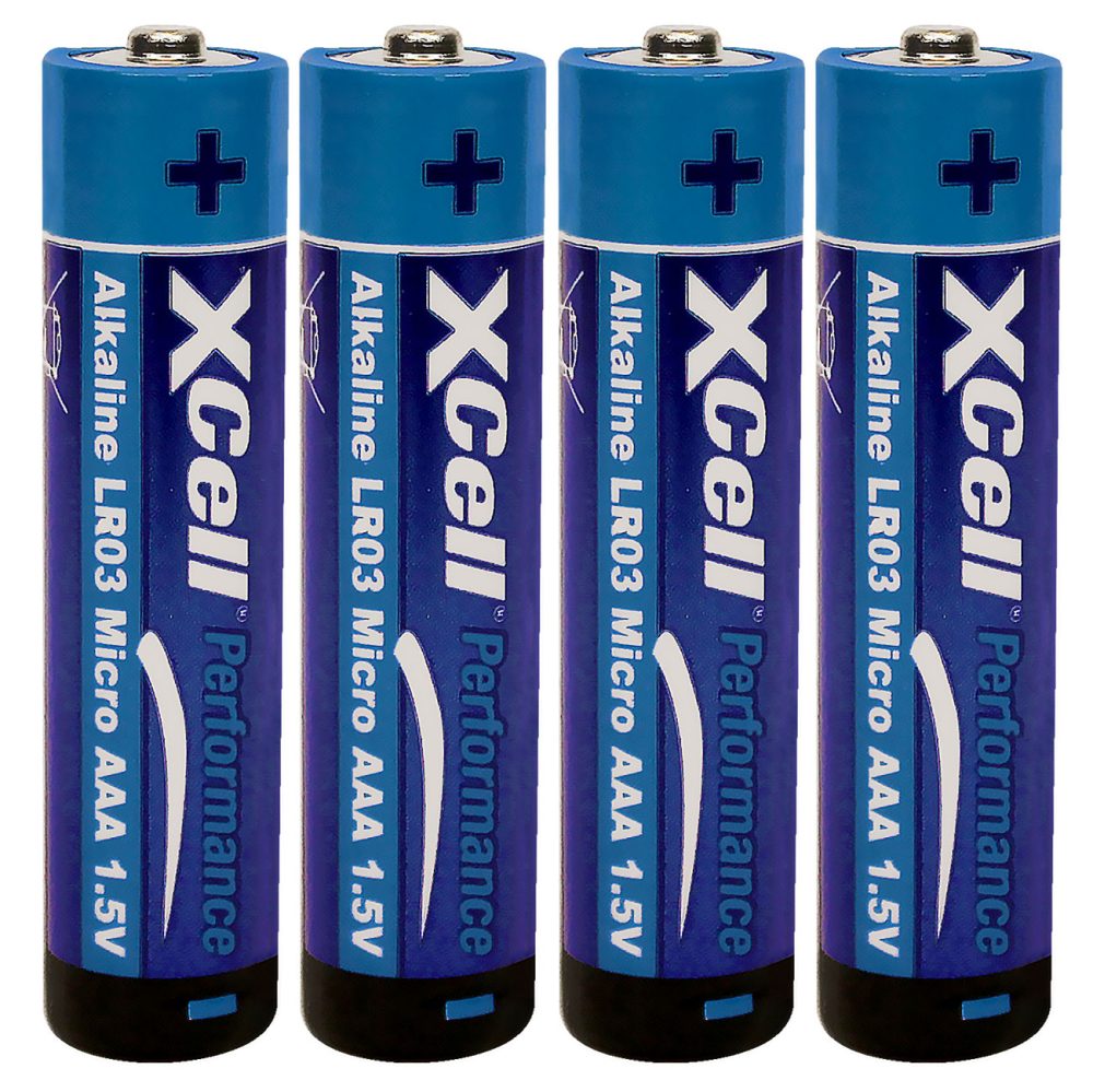 XCell LR03HP Micro (AAA)-Batterie Alkali-Mangan 1.5 V 4 St.