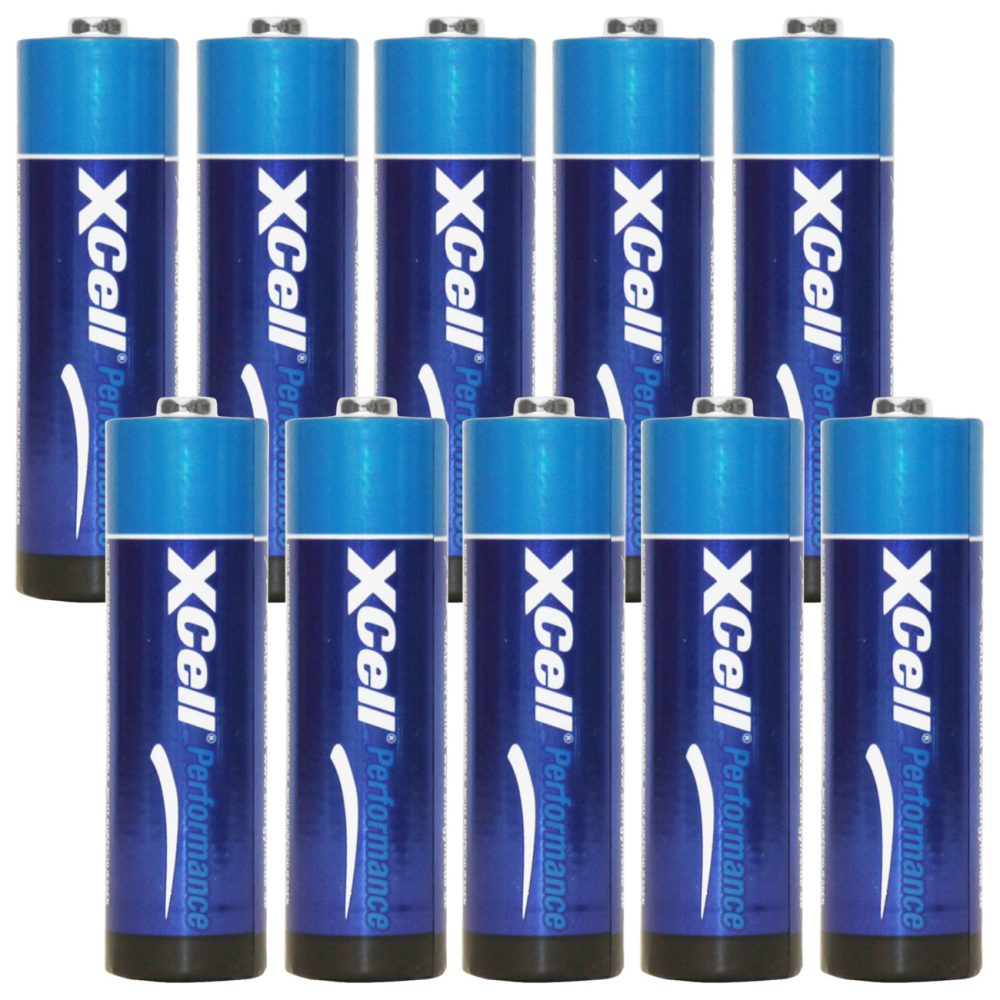 10er-Set Batterie Typ AA (Mignon), LR06, Alkaline, 1,5V