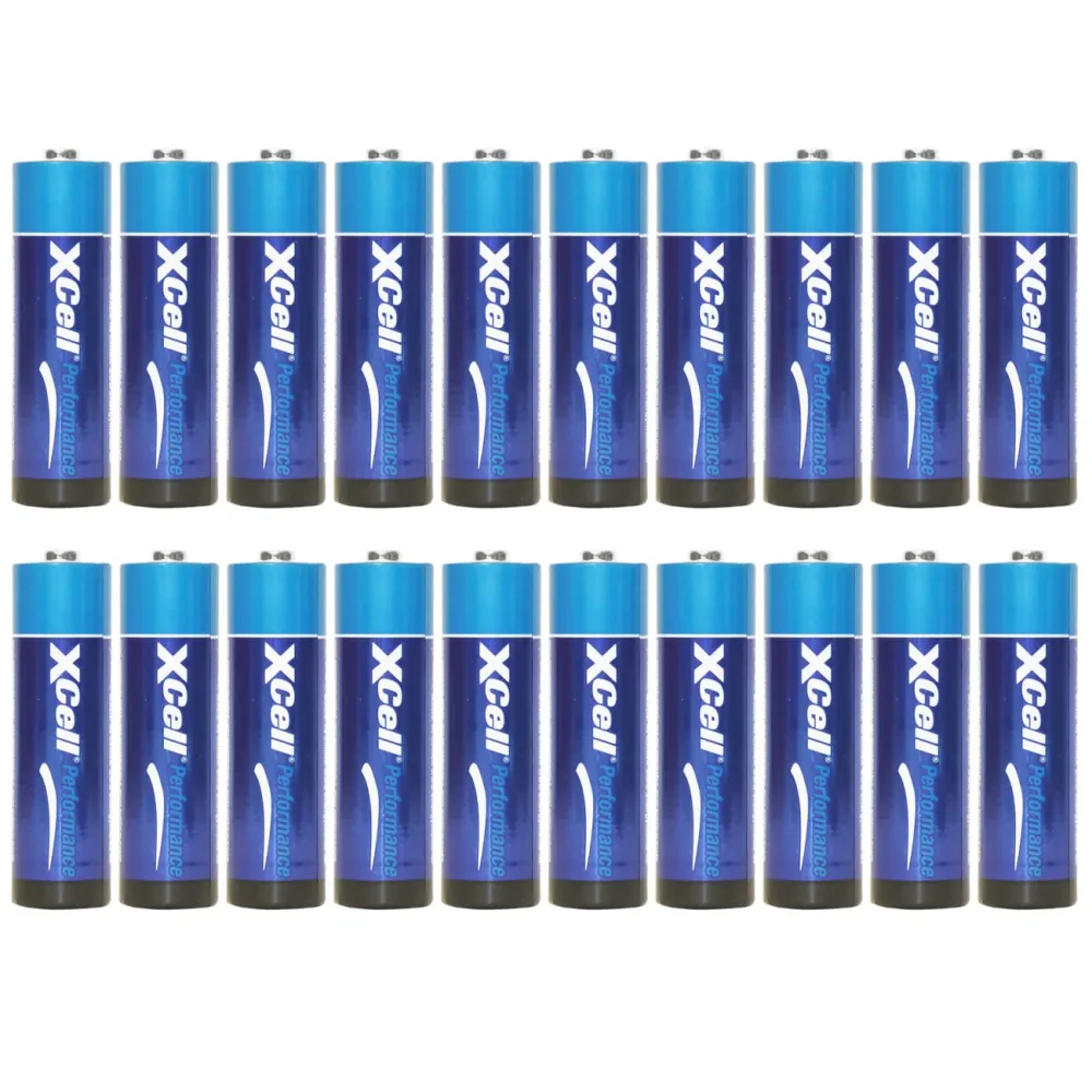20er-Set Batterie Typ AA (Mignon), LR06, Alkaline, 1,5V