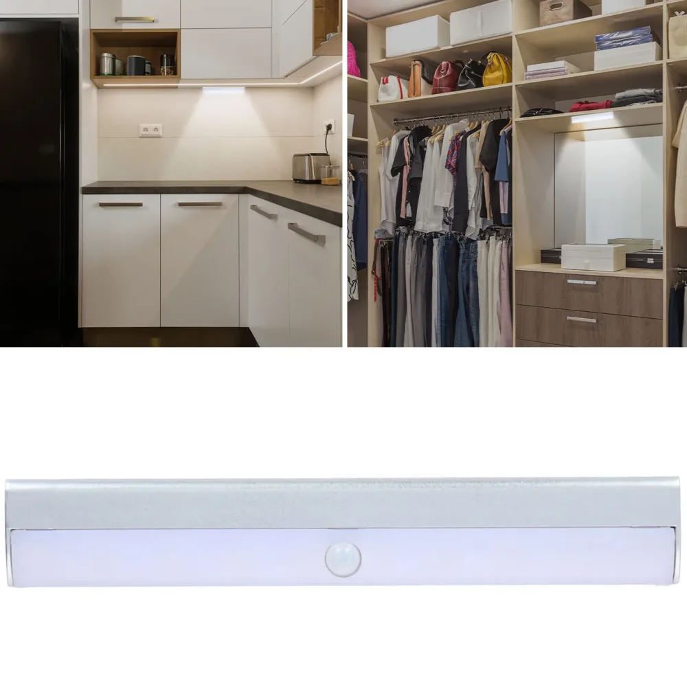 LED-Licht, Unterbaulampe, mit Bewegungssensor, sehr hell, 10 LEDs