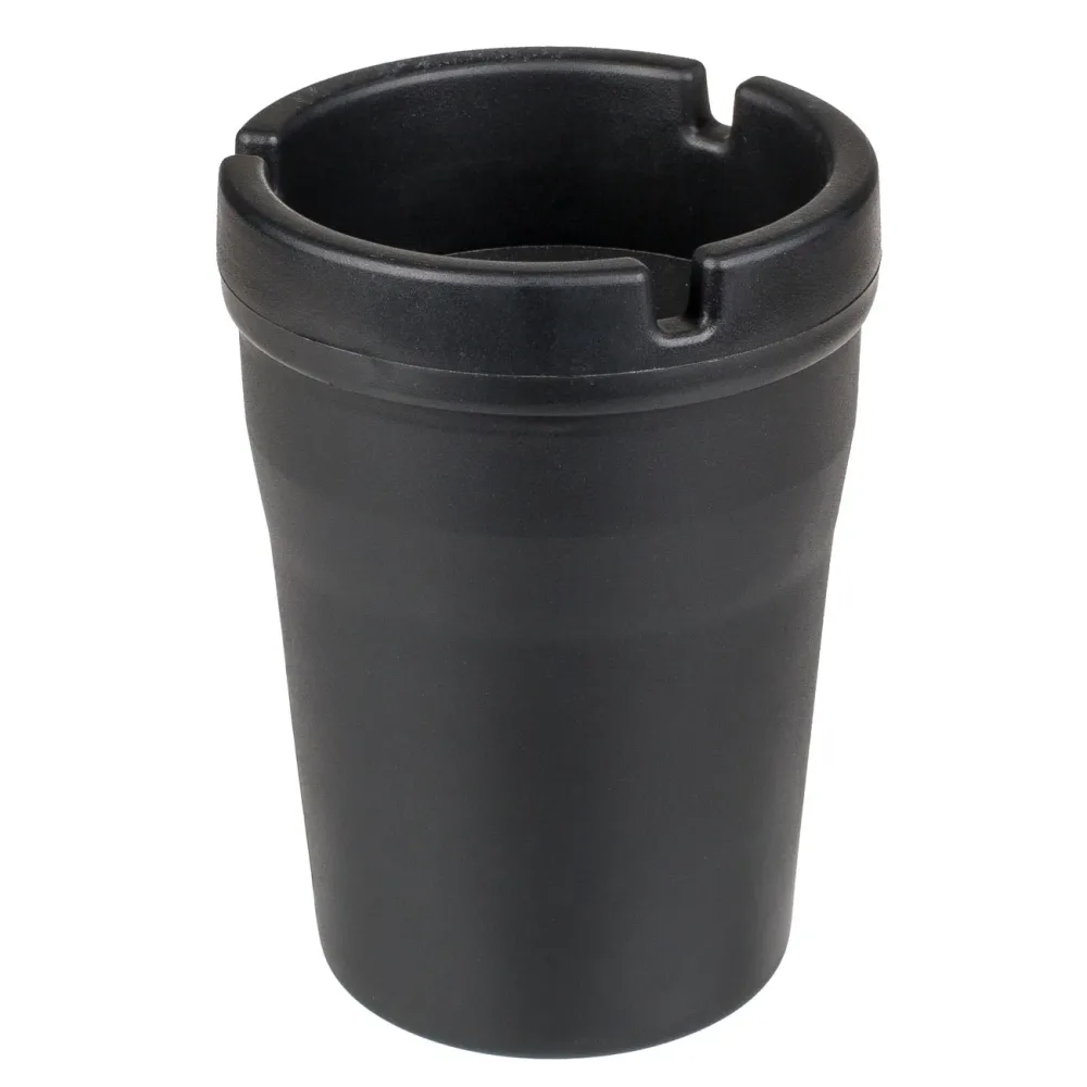 Rauchfreier Aschenbecher, schwarz, 10 x 8 cm