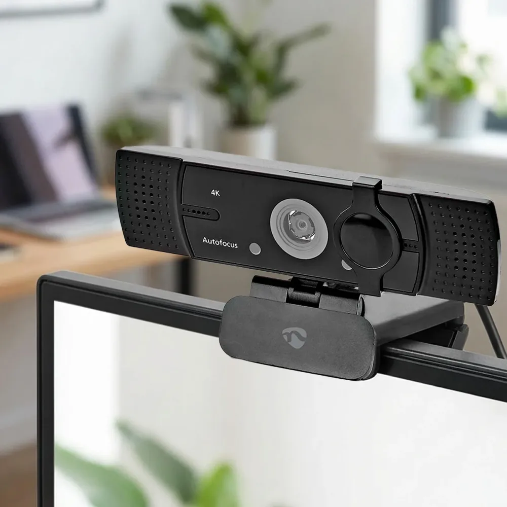 FullHD Webcam mit 4K Ultra Auflösung und Stereomikrofon