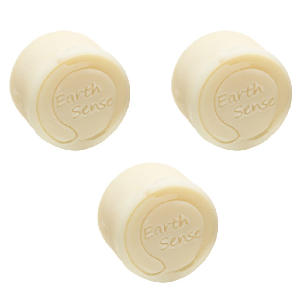 3er-Set Festes Bio Shampoo mit Zitrone und Limette, Pflegeshampoo ohne Palmöl, Vegan