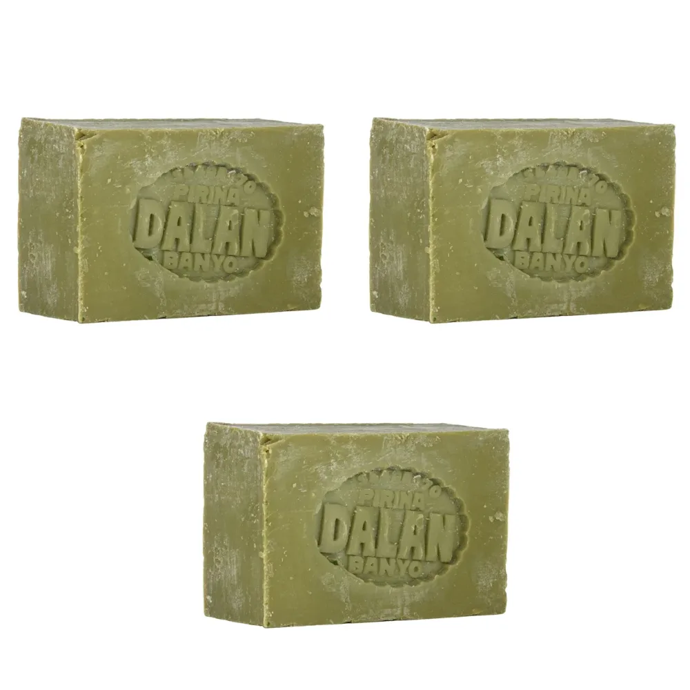 3er-Set Seife aus 100% pflanzlichen Inhaltsstoffen, mit Oliven- und Lavendel-Öl, je 150 g