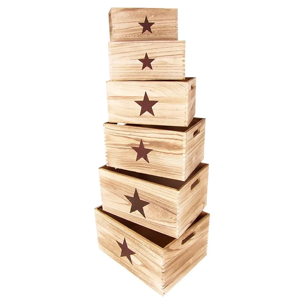 Deko-Holzboxen 