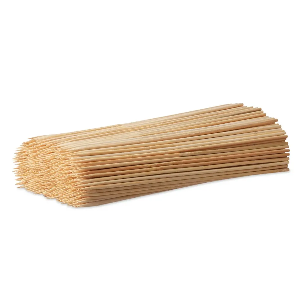 Schaschlikspiesse aus Bambus, Grillspiesse, 500 Stück, 30 x 0,4 cm