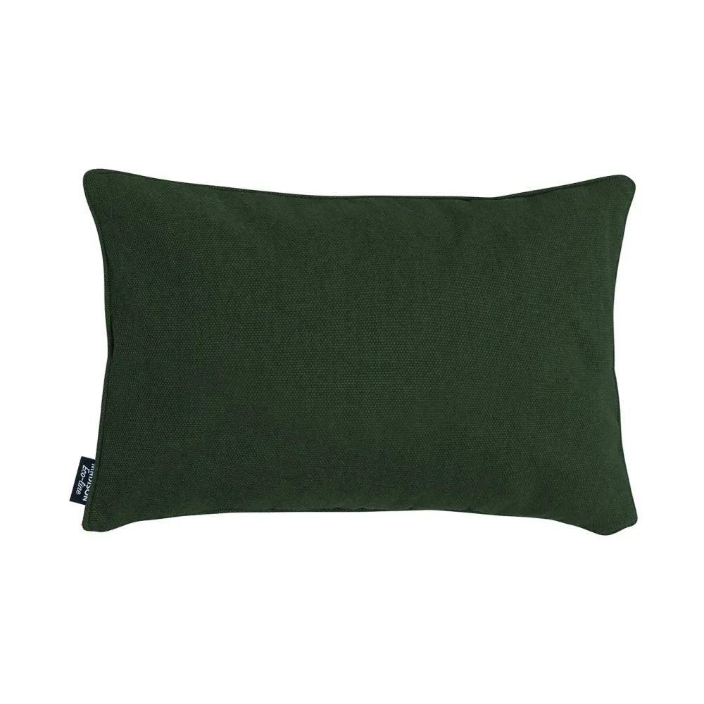 Deko-Kissen wasserabweisend, bequemes Outdoorkissen, grün, 50 x 30 x 10 cm