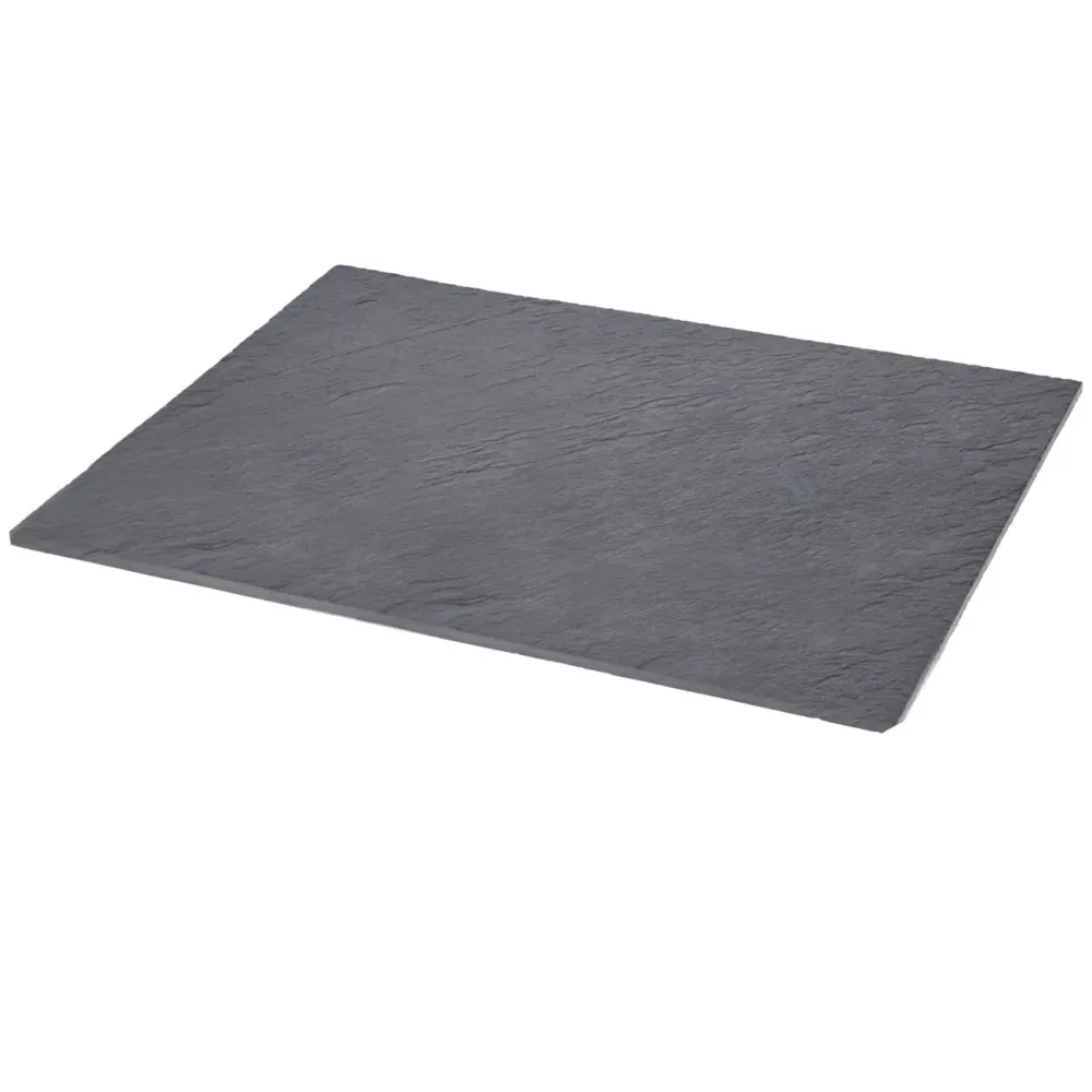 Servierplatte für Cheeseboard, Nachtisch uvm., Schieferplatte, L 30 x B 20 cm