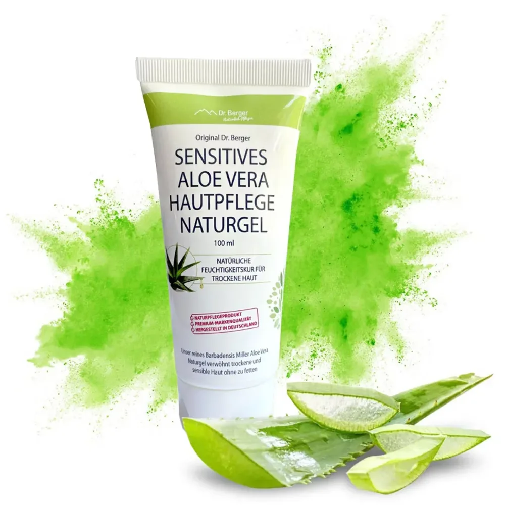 Original Dr. Berger Sensitives Aloe Vera Naturgel, 100 ml
