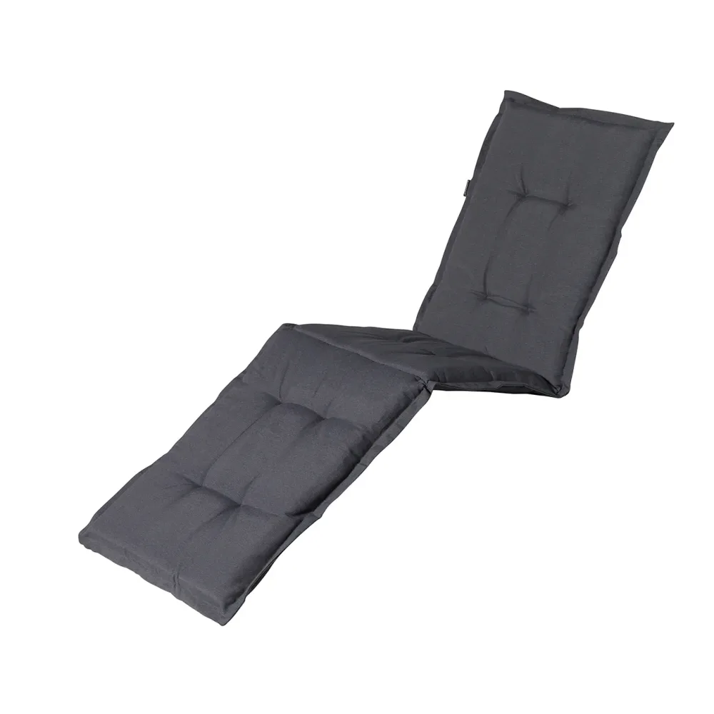 Liegen-Auflage, weiche und komfortable Polsterauflage, grau, 200 x 65 cm