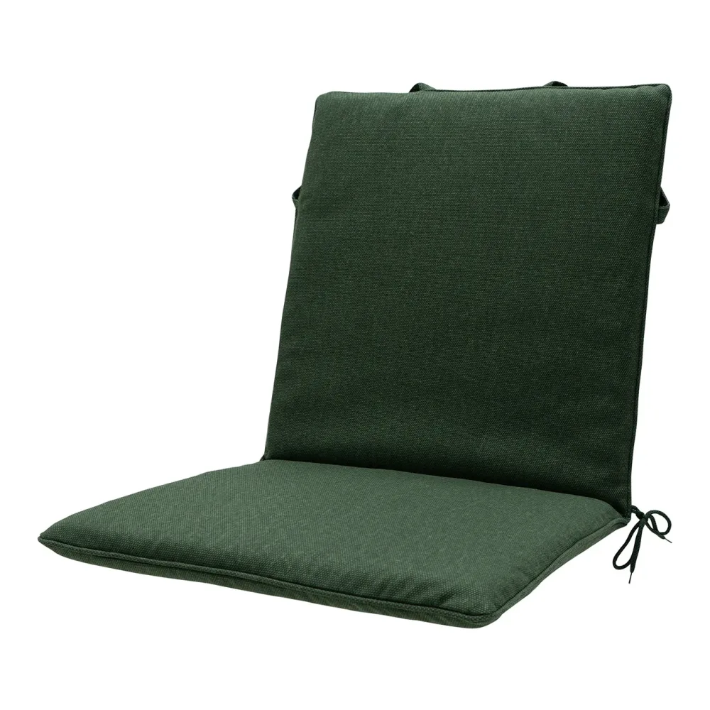 Niederlehner-Auflage, weiches und komfortables Gartenstuhlkissen, grün, 97 x 49 cm