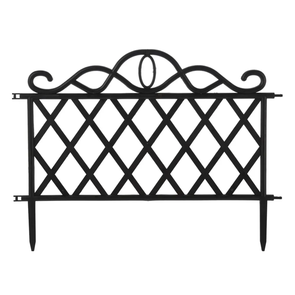 Beeteinfassung, zum edlen Einfassen von Beeten, L 48 x H 36 cm