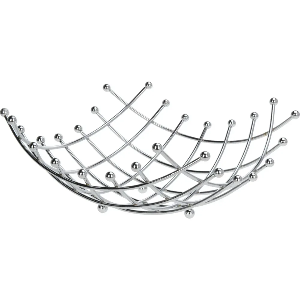 Obstkorb aus Metall in Gitteroptik, Ø 31 x H 14 m