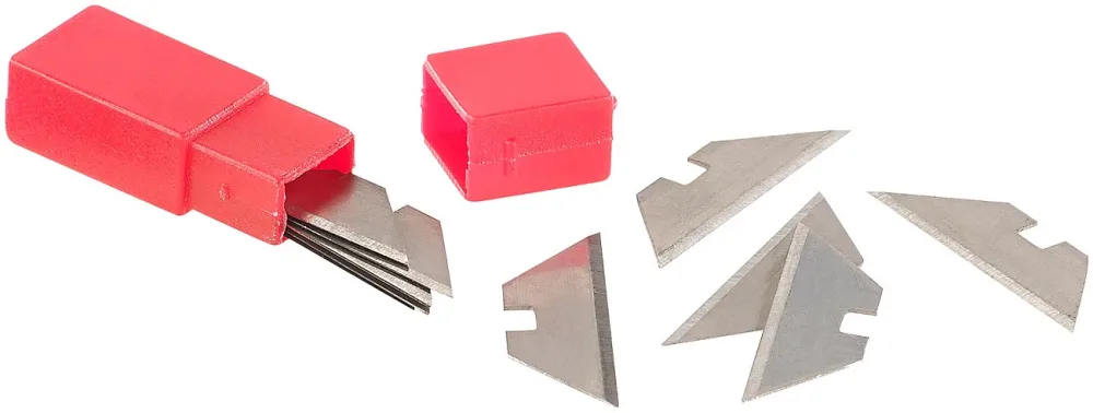 10 Ersatzklingen für Profi-Mini-Cuttermesser mit Klappsystem, 30 mm