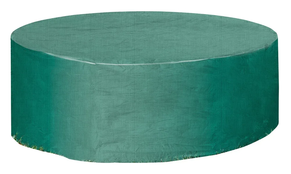 Gewebe-Abdeckplane für Gartentisch & Sonneninsel, 250 x 90 cm (Ø x H)