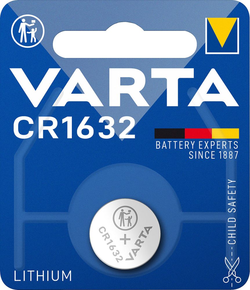 Varta Knopfzelle CR1632 3 V 1 St. 137 mAh Lithium LITHIUM Coin CR1632 Bli 1