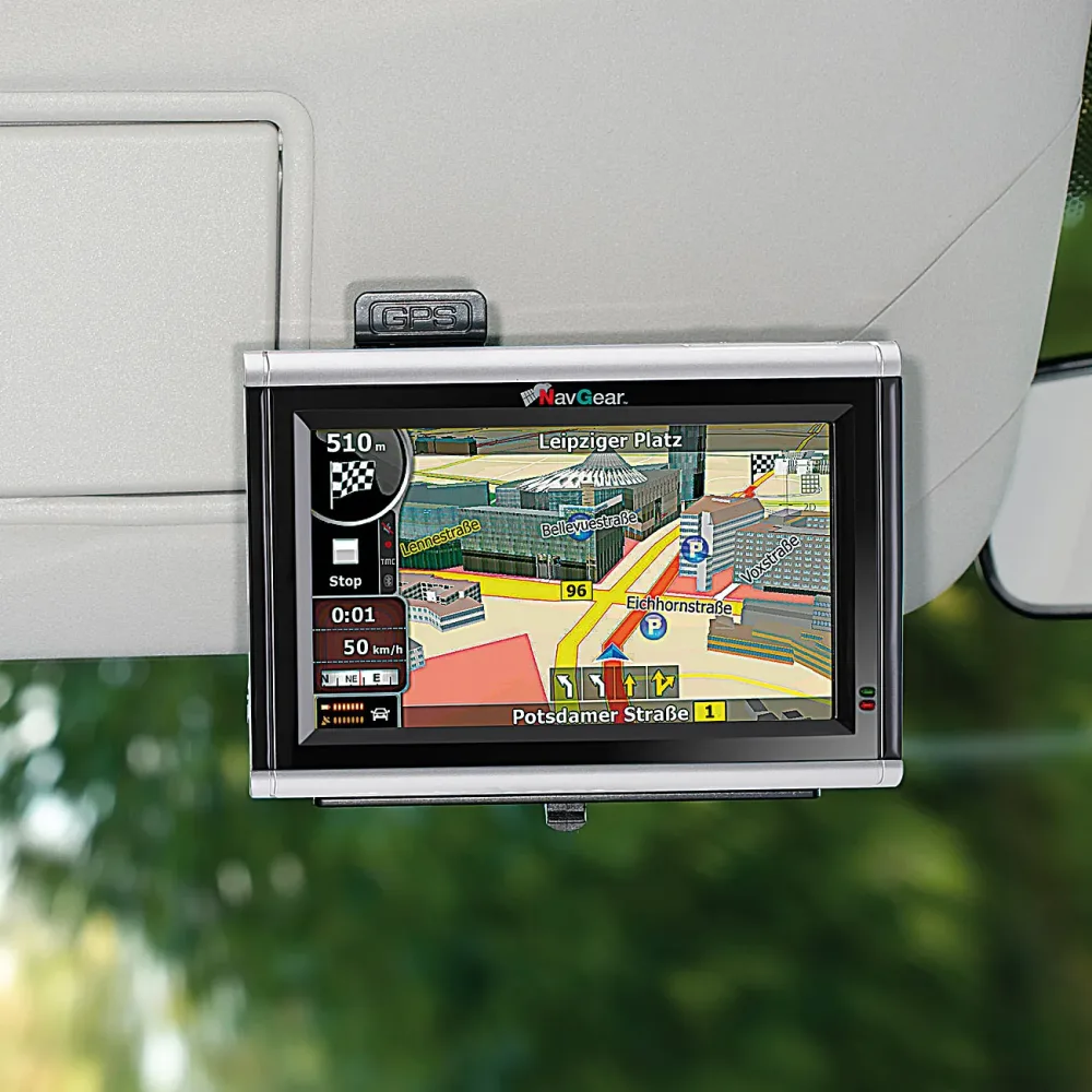360° Navi-Halterung für Kfz-Sonnenblende