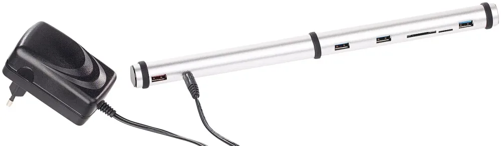 3-fach USB-2.0-Lade-Hub & Dockingstation, BC-1.2-Schnell-Ladeprotokoll