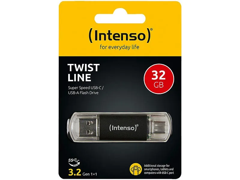 USB-Stick Twist Line 32 GB USB-C & USB-A