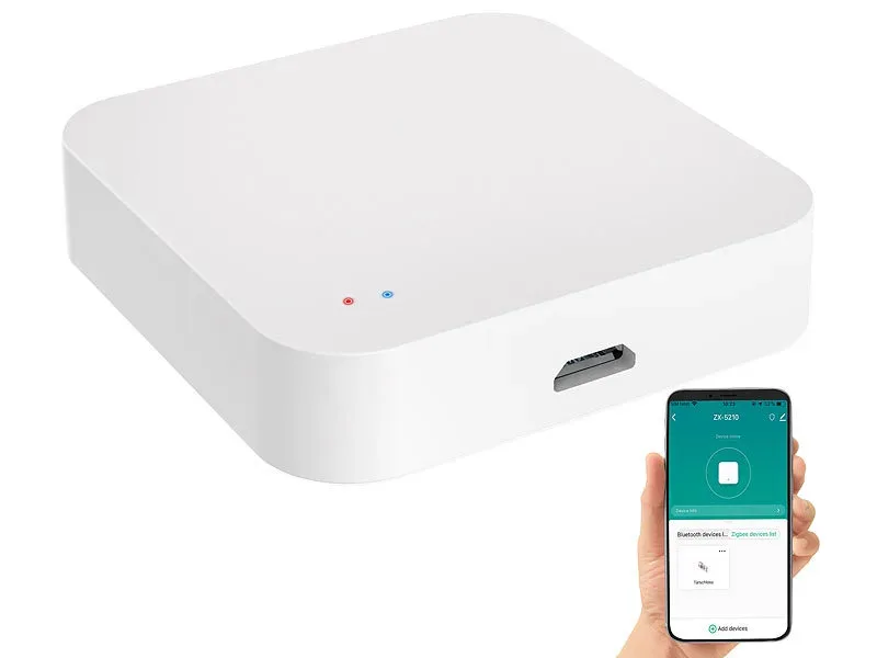 WLAN-Gateway für ZigBee- und Bluetooth-kompatible ELESION-Geräte
