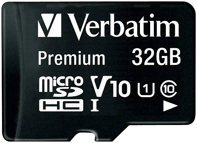 Verbatim Speicherkarte MicroSDHC/SDXC Premium, Speicherkapazität, 32 GB