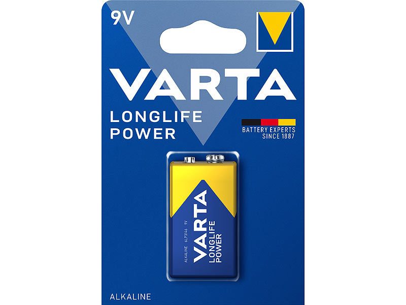 Varta Longlife Power 9V 1er Bli