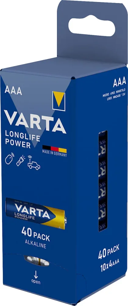 Varta Longlife Power, Batterie