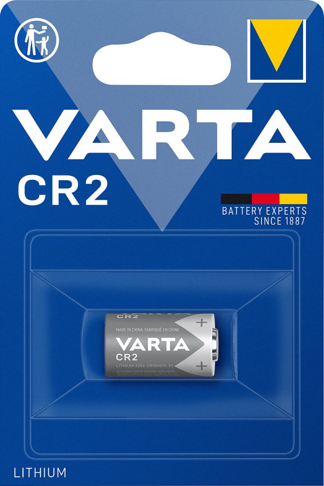 Varta LITHIUM Cylindrical CR2 Bli 1 Fotobatterie CR2 Lithium 880 mAh 3 V 1 St.