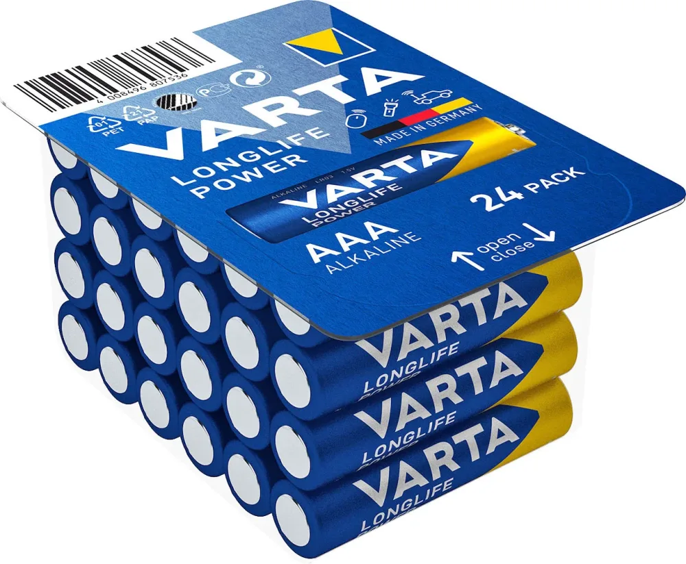 VARTA Longlife Power 4903301124 AAA/LR03 24 St&uuml;ck