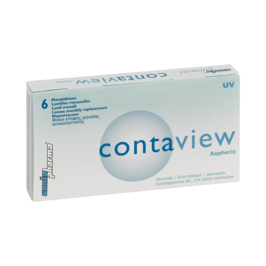 Contaview aspheric UV - 6 Monatslinsen
