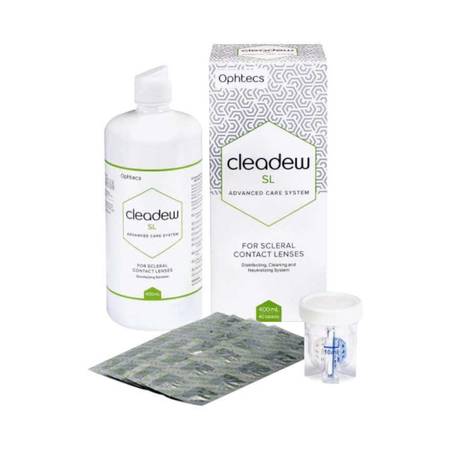 Cleadew Sl - 100ml + 10 Tabletten + Behälter | Pflegemittel