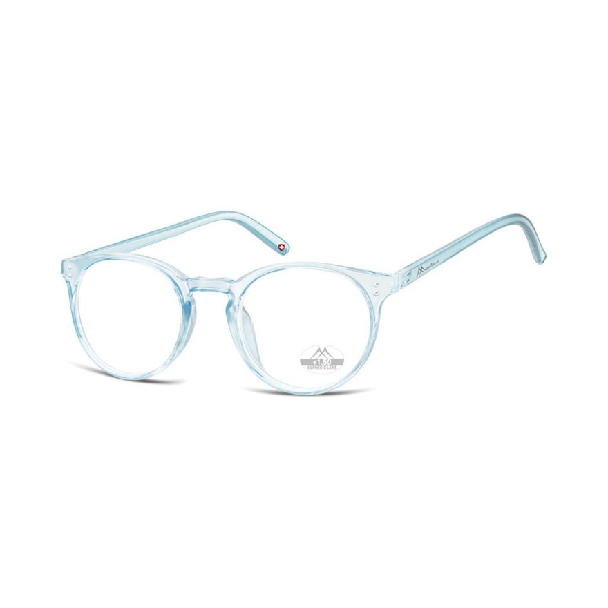 Montana Lesebrille Trendy hell blau HMR55A