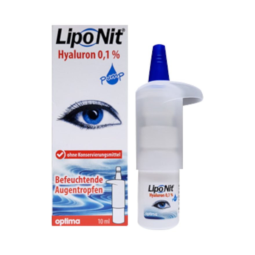 Lipo Nit Augentropfen 0.1% - 10ml Pumpspender
