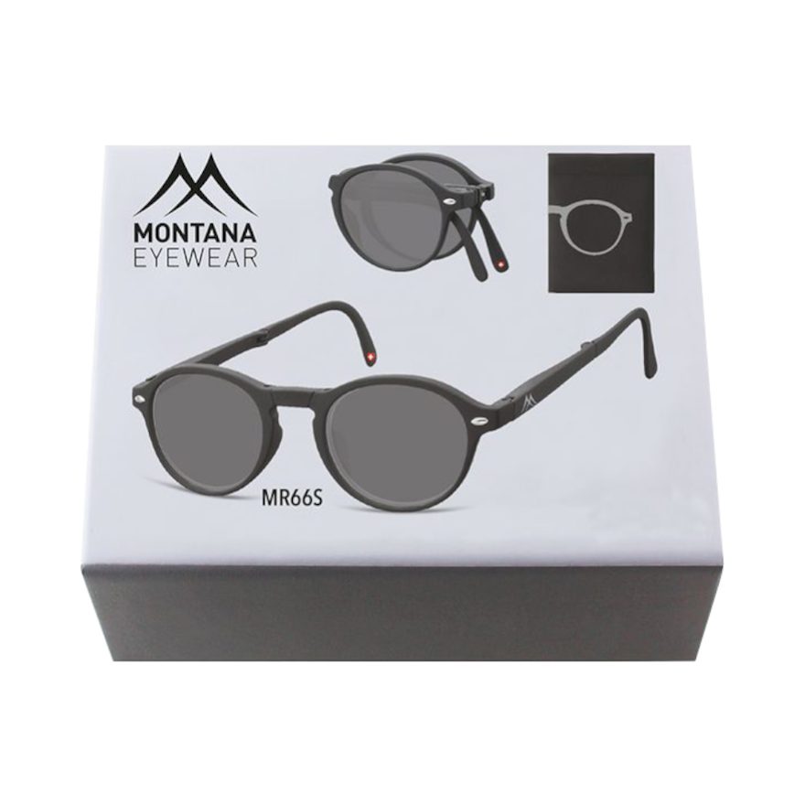 Montana Sonnen-Lesebrille Bali black BOX66S
