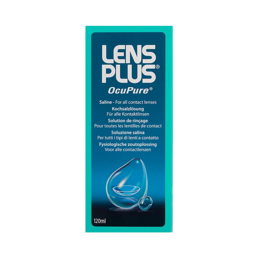 Lens Plus OcuPure 120ml | Kochsalzloesungen