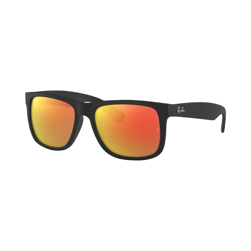 Ray-Ban Justin Rb4165 schwarz / rot verspiegelt M | Sonnenbrillen