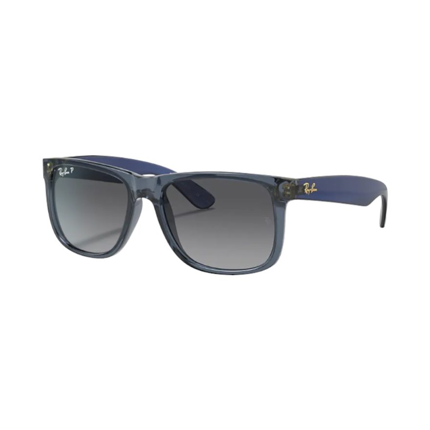 Ray-Ban Justin Rb4165 blau transparent / grau Pol M | Sonnenbrillen