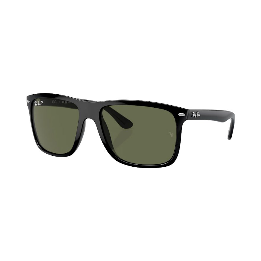 Ray-Ban Boyfriend Two Grün auf Schwarz Pol M | Sonnenbrillen