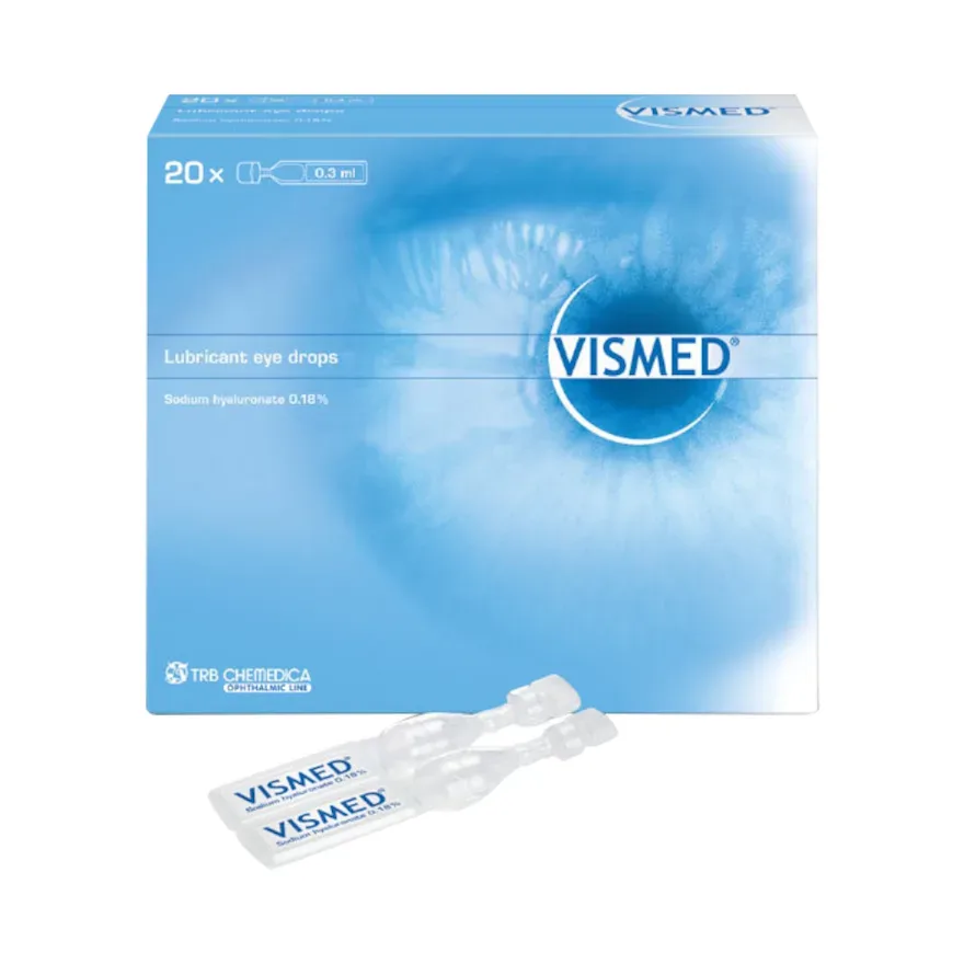 VISMED Gtt Opht 1.8 mg/ml 20 Monodos 0.3 ml