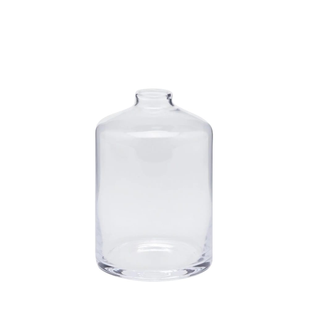 Edg Vase Klarglas H: 13 cm  | Schubiger Möbel