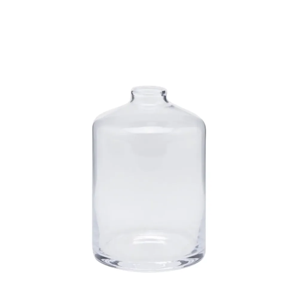 Edg Vase Klarglas H: 13 cm  | Schubiger Möbel