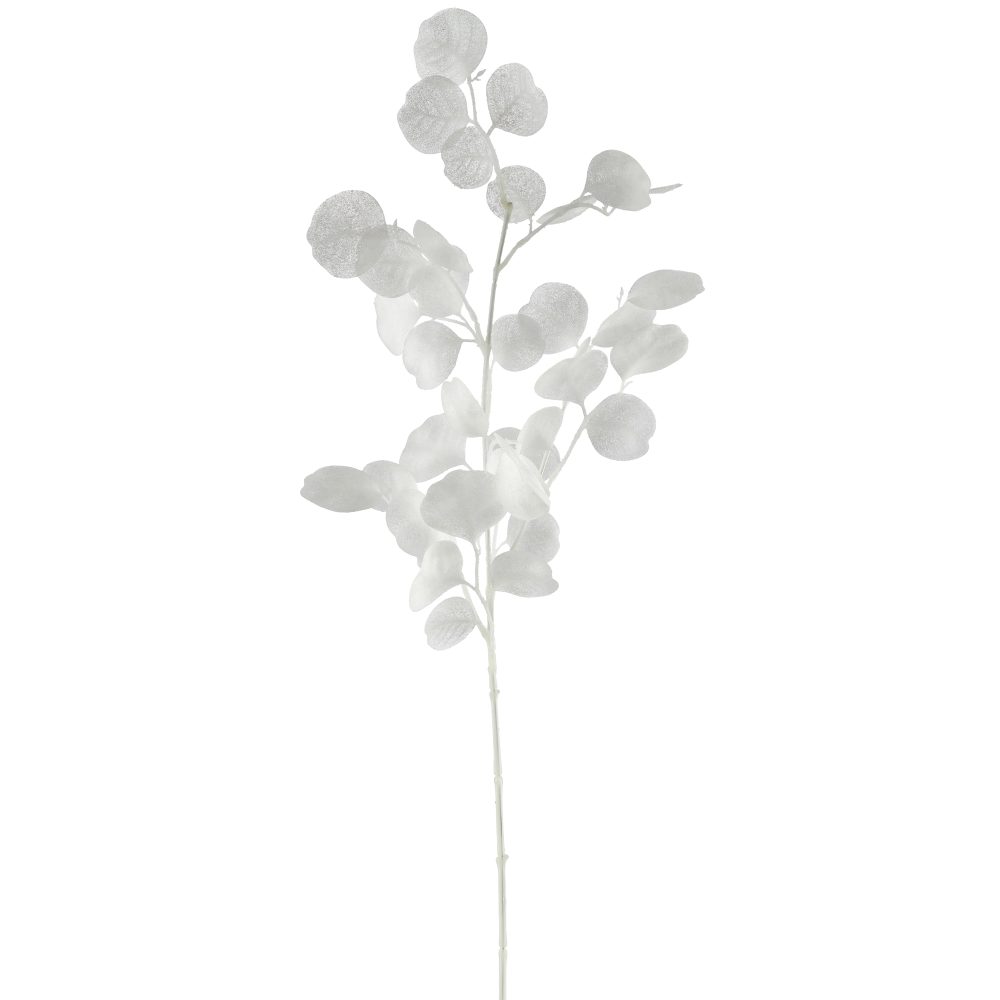 Gasper Kunstblume Eukalyptuszweig, Weiss  | Schubiger Möbel
