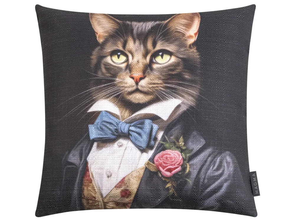 Magma Kissenhülle Snobby, Katze 45x45 cm  | Schubiger Möbel